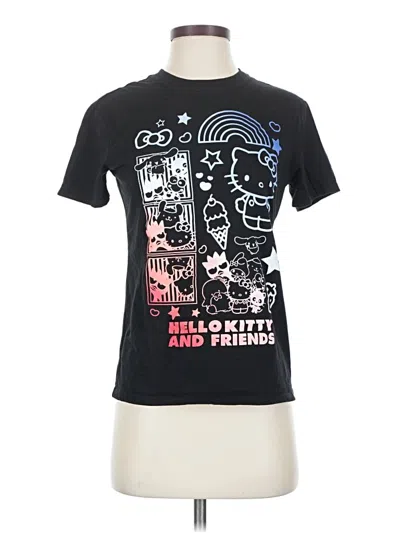 Pre-owned Hello Kitty Short Sleeve T-shirt In Black
