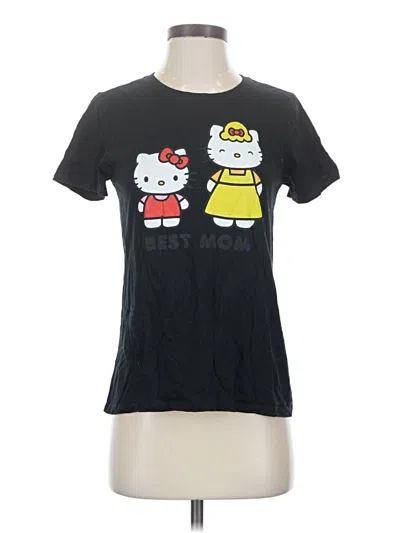 Pre-owned Hello Kitty Short Sleeve T-shirt In Black