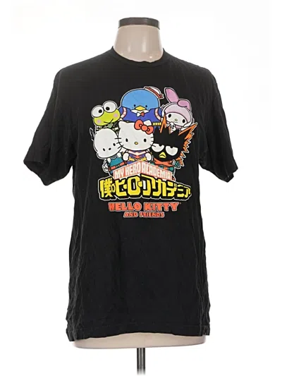 Pre-owned Hello Kitty Short Sleeve T-shirt In Black