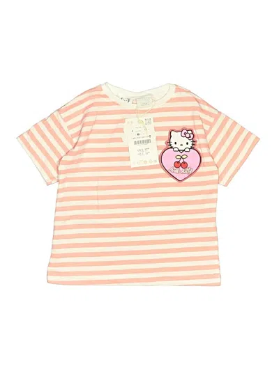 Hello Kitty Kids' Short Sleeve T-shirt In Pink