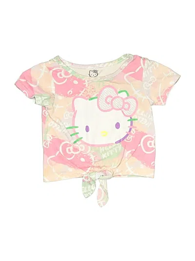 Pre-owned Hello Kitty Babies' Short Sleeve T-shirt In Pink