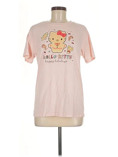 Pre-owned Hello Kitty Short Sleeve T-shirt In Pink