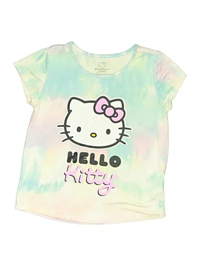 Pre-owned Hello Kitty Kids' Short Sleeve T-shirt In Pink