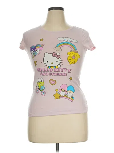 Pre-owned Hello Kitty Short Sleeve T-shirt In Pink