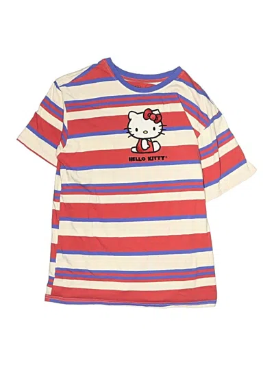 Pre-owned Hello Kitty Kids' Short Sleeve T-shirt In Red