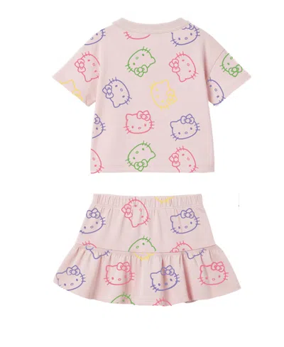 Hello Kitty Kids' Skort Set In Pink