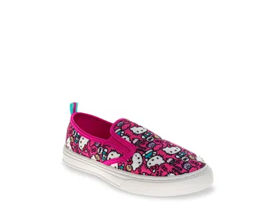 Hello Kitty Slipon Sneaker Kids' In Fuchsia