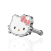 Hello Kitty Authentic 20g Stainless Steel Nose Ring Bone Stud In Metallic
