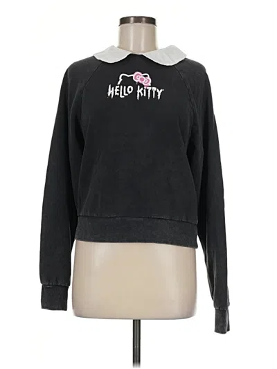 Pre-owned Hello Kitty Sweatshirt In Black