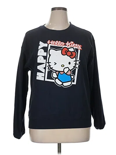 Pre-owned Hello Kitty Sweatshirt In Blue