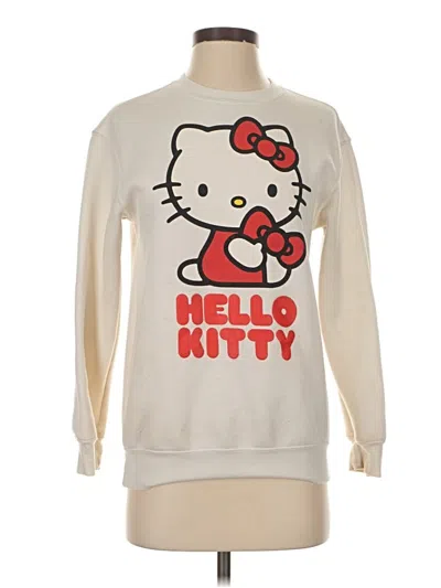 Pre-owned Hello Kitty Sweatshirt In Ivory