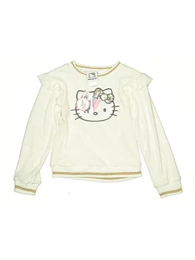 Hello Kitty Kids' Sweatshirt In Ivory
