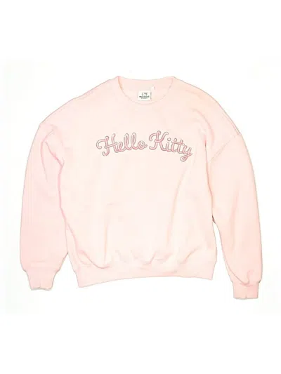 Pre-owned Hello Kitty Kids' Sweatshirt In Pink