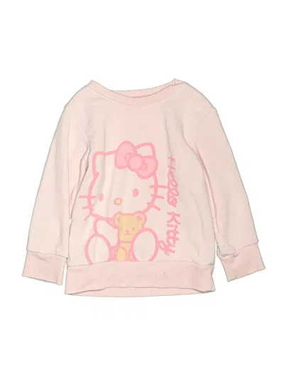 Pre-owned Hello Kitty Kids' Sweatshirt In Pink