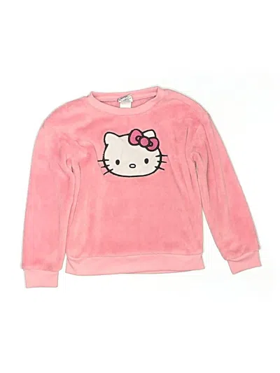 Pre-owned Hello Kitty Kids' Sweatshirt In Pink