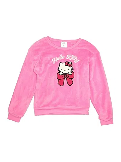 Pre-owned Hello Kitty Kids' Sweatshirt In Pink