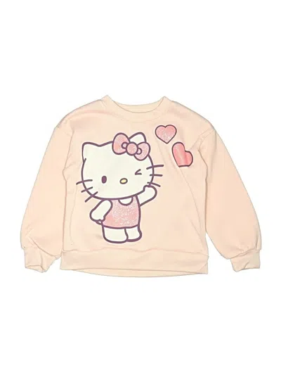 Pre-owned Hello Kitty Kids' Sweatshirt In Pink