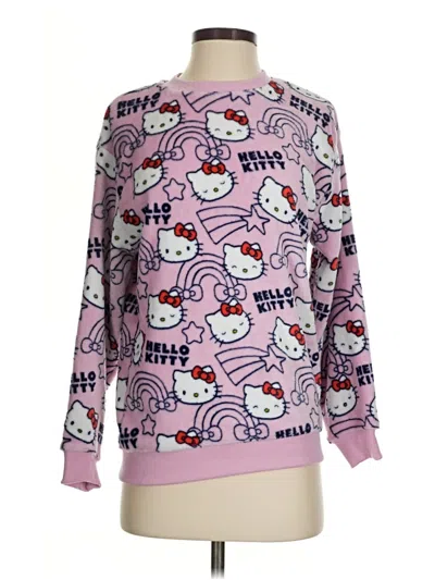 Pre-owned Hello Kitty Sweatshirt In Purple