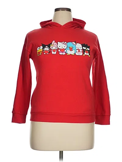 Pre-owned Hello Kitty Sweatshirt In Red