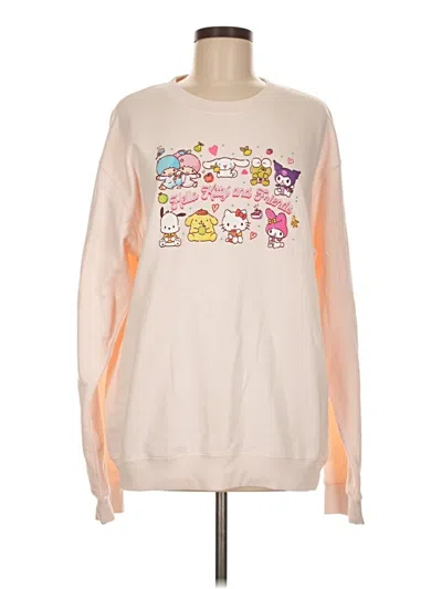 Pre-owned Hello Kitty Sweatshirt In White