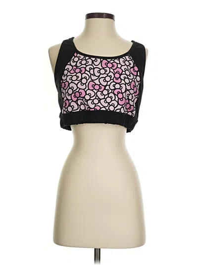 Pre-owned Hello Kitty Tank Top Pink Strapless Neckline Tops