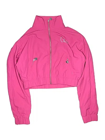 Pre-owned Hello Kitty Kids' Track Jacket In Pink