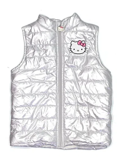 Pre-owned Hello Kitty Kids' Vest In Silver