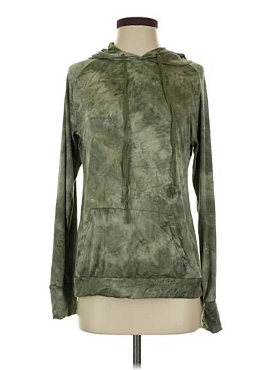 Pre-owned Hello Mello Pullover Hoodie In Green
