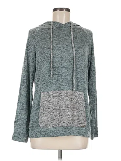 Pre-owned Hello Mello Pullover Hoodie In Teal