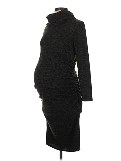 Pre-owned Hello Miz Casual Dress In Gray