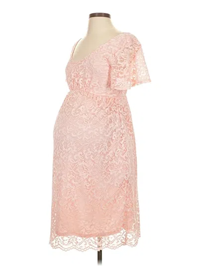 Pre-owned Hello Miz Cocktail Dress In Pink