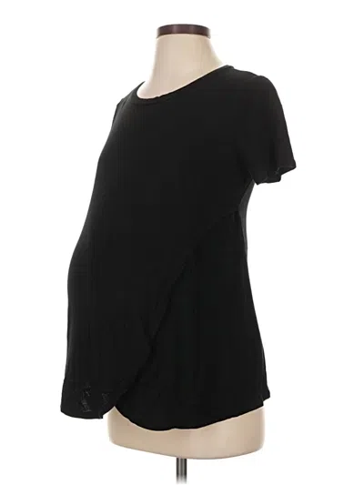 Pre-owned Hello Miz Short Sleeve T-shirt In Black