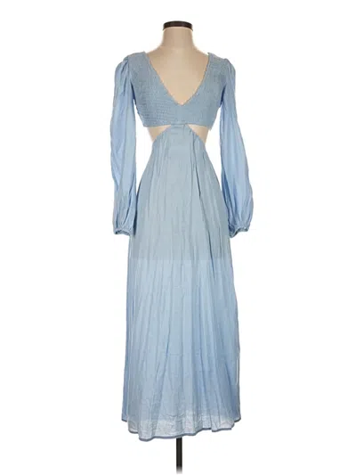 Pre-owned Hello Molly Casual Dress In Blue