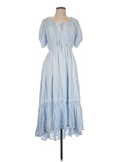 Pre-owned Hello Molly Casual Dress In Blue
