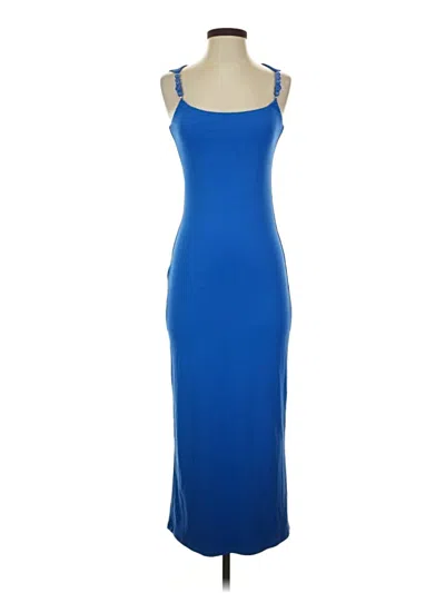 Pre-owned Hello Molly Casual Dress In Blue