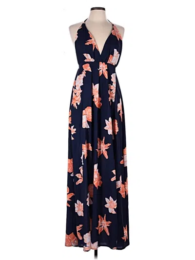 Pre-owned Hello Molly Casual Dress In Blue