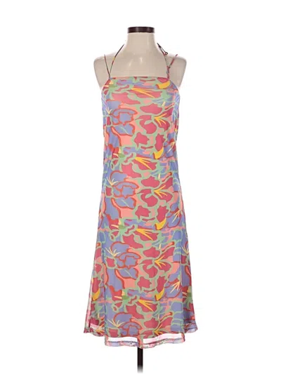 Pre-owned Hello Molly Casual Dress In Blue