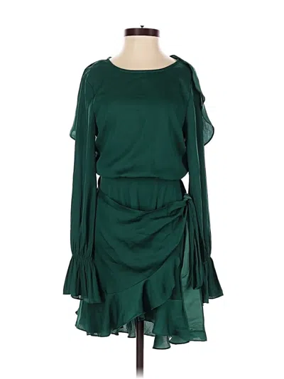Pre-owned Hello Molly Casual Dress In Green