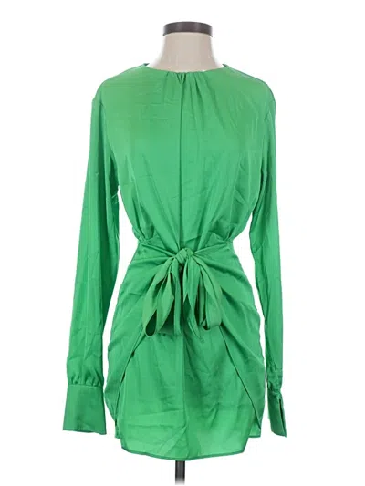 Pre-owned Hello Molly Casual Dress In Green