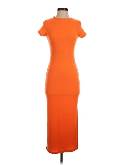 Pre-owned Hello Molly Casual Dress In Orange