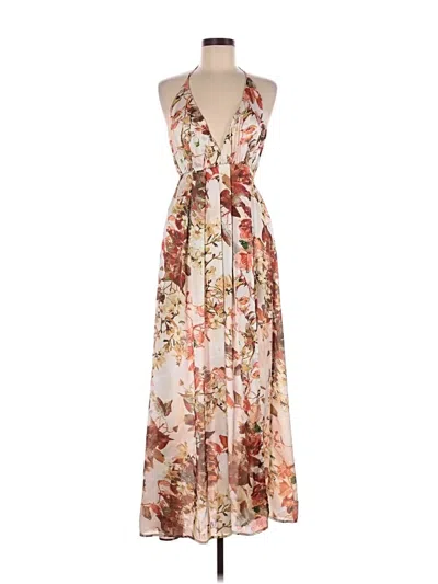 Pre-owned Hello Molly Casual Dress In Tan