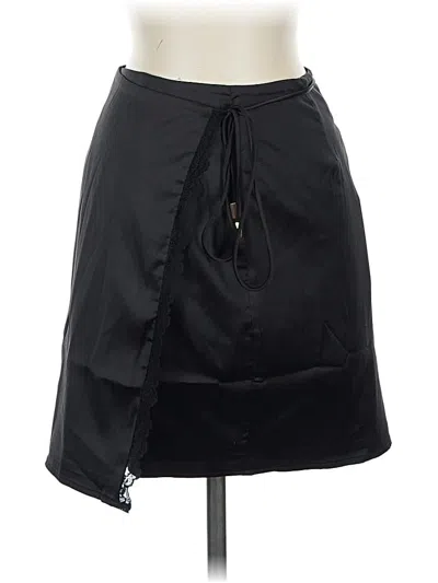 Hello Molly Casual Skirt In Black