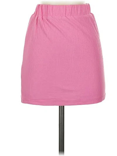 Pre-owned Hello Molly Casual Skirt In Pink