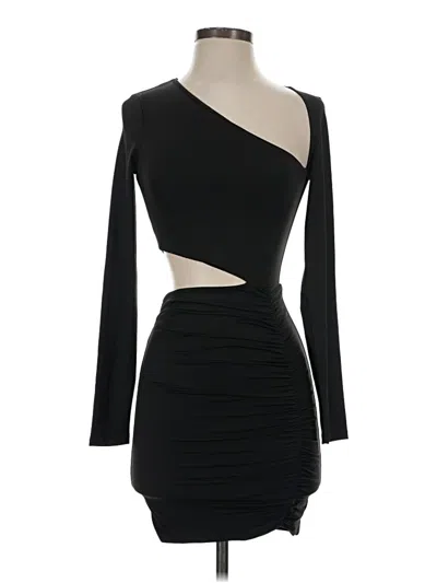 Pre-owned Hello Molly Cocktail Dress In Black