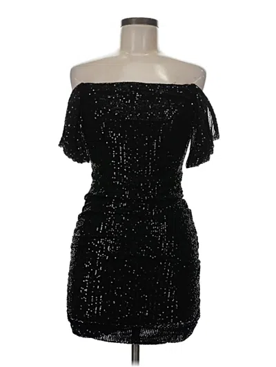 Pre-owned Hello Molly Cocktail Dress In Black