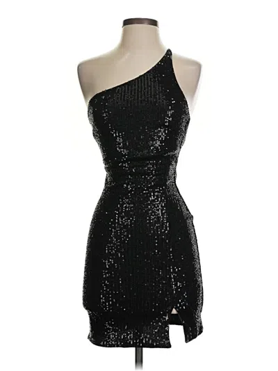 Pre-owned Hello Molly Cocktail Dress In Black