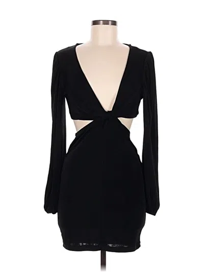 Pre-owned Hello Molly Cocktail Dress In Black