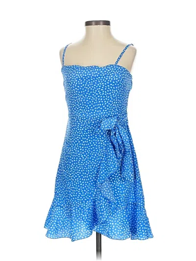 Pre-owned Hello Molly Cocktail Dress In Blue