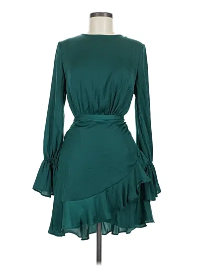 Pre-owned Hello Molly Cocktail Dress In Blue