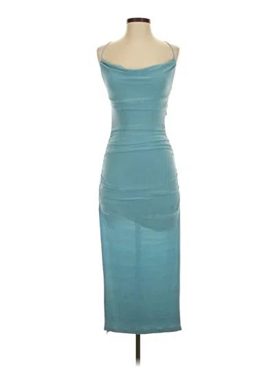 Pre-owned Hello Molly Cocktail Dress In Blue